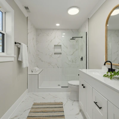 reforma integral de bano con cambio de banera por ducha en el egido