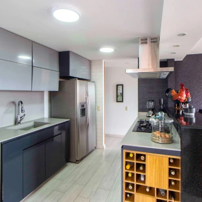 reforma integral de cocina con redistribucion en la teneria ii